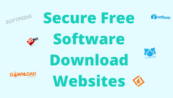 secure free software download websites 