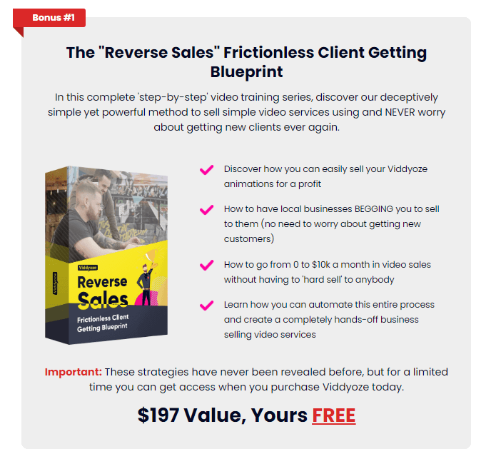 reverse sales blueprint as bonus #1