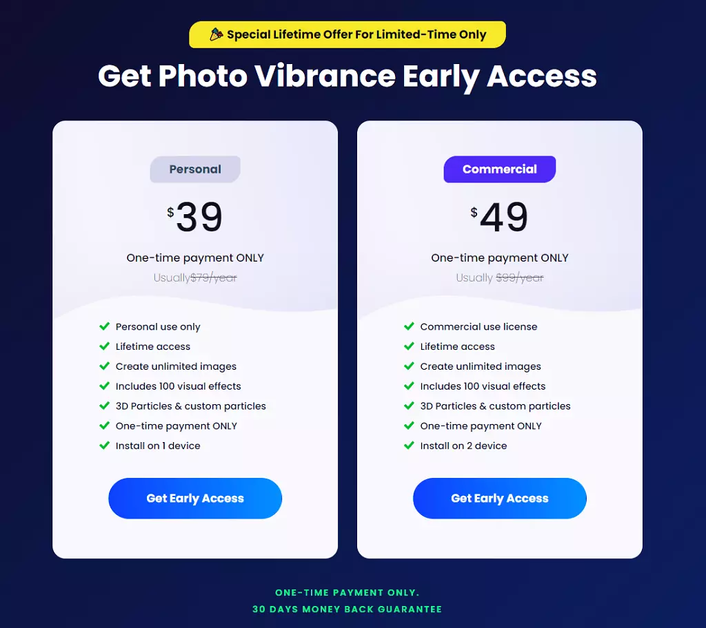 PhotoVibrance price