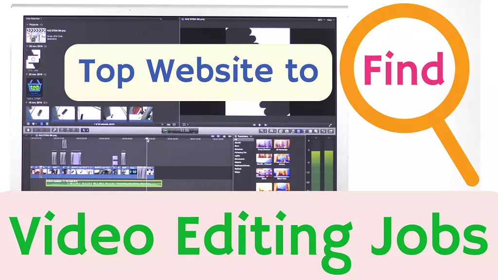video editing jobs