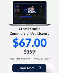 create studio commercial discount price
