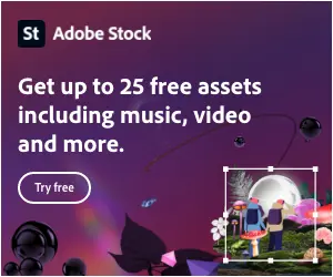 25 free assets from adobe stock