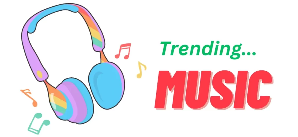 use trending music in videos