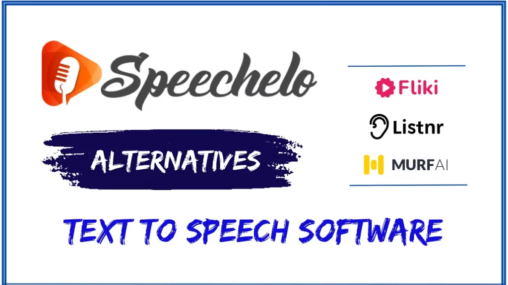 speechelo alternatives text to speech software