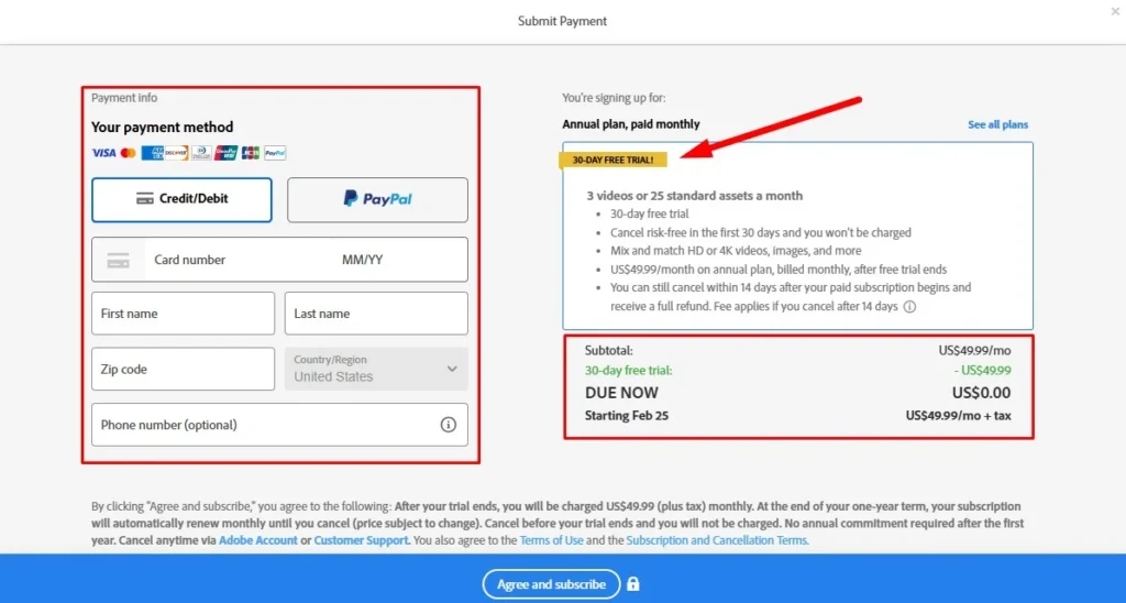 adobe stock 30 day free trial