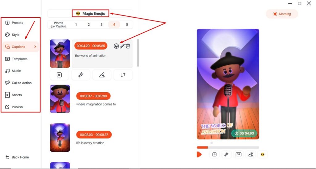 clipmagic auto subtitle generator