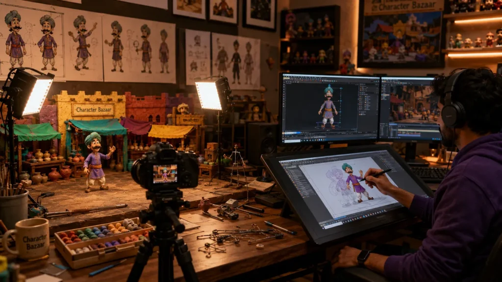 important differences between computer animation and stop motion