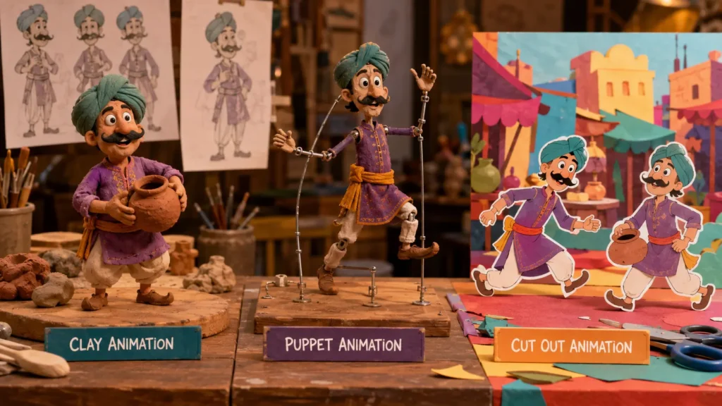 types of stop motion