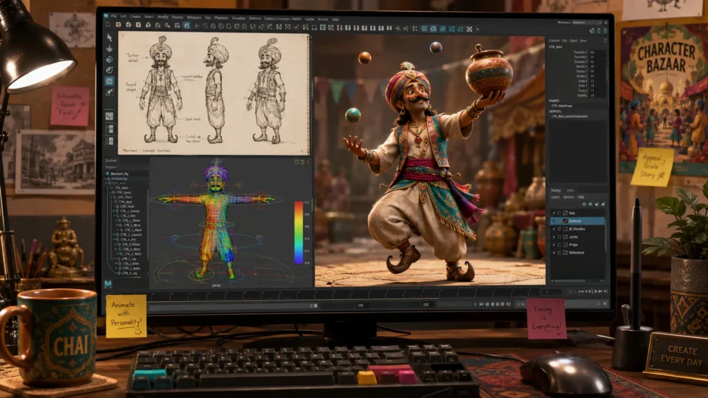 what is digital animation
